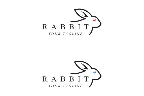 Download Rabbit Logo with Slogan Template - Template Collection