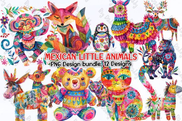 Download Mexican Little Animals Clipart PNG - Mexican Collection