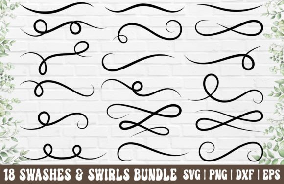 Download Swirl SVG - Decorative Swirl Ornaments - Ornament Collection